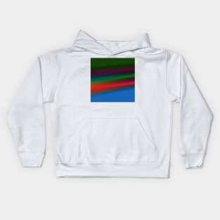 red blue green texture Kids Hoodie